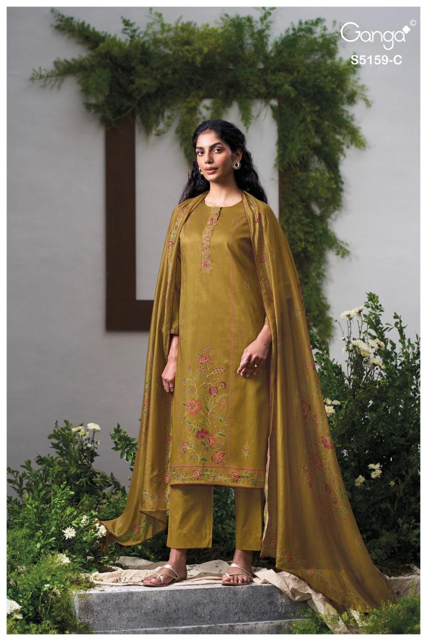 Ganga Sukriti 5159 catalog indian salwar kameez wholesale online