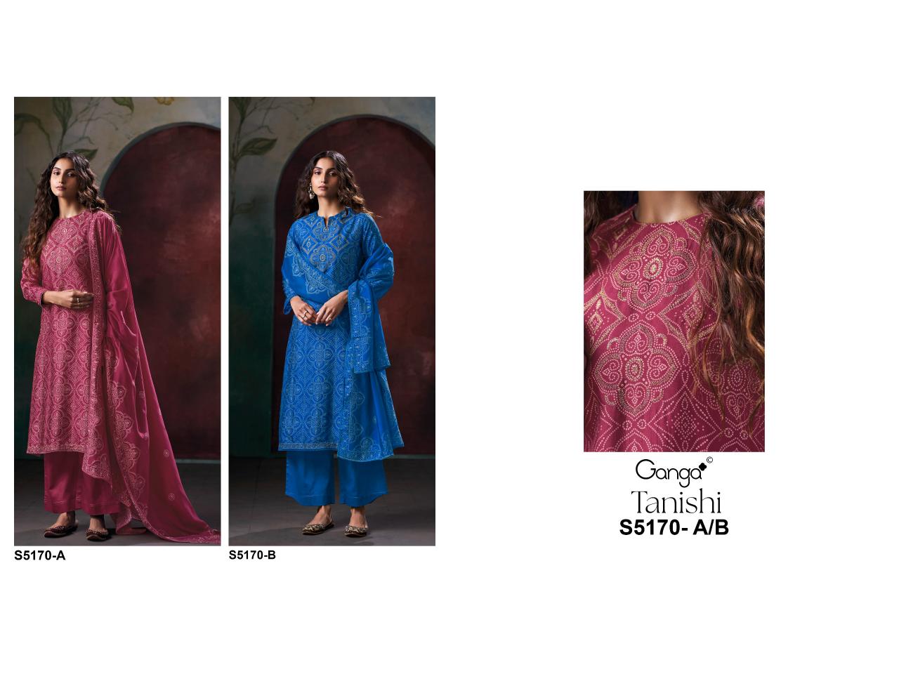 Ganga Tanishi 5172 catalog best wholesale salwar kameez
