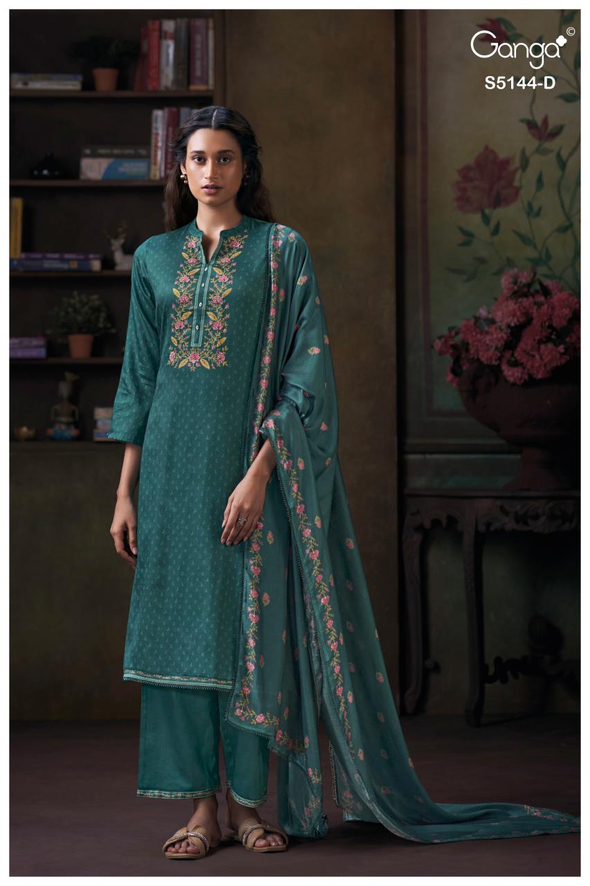 Ganga Terrie 5144 catalog wholesale latest salwar kameez designs catalogue