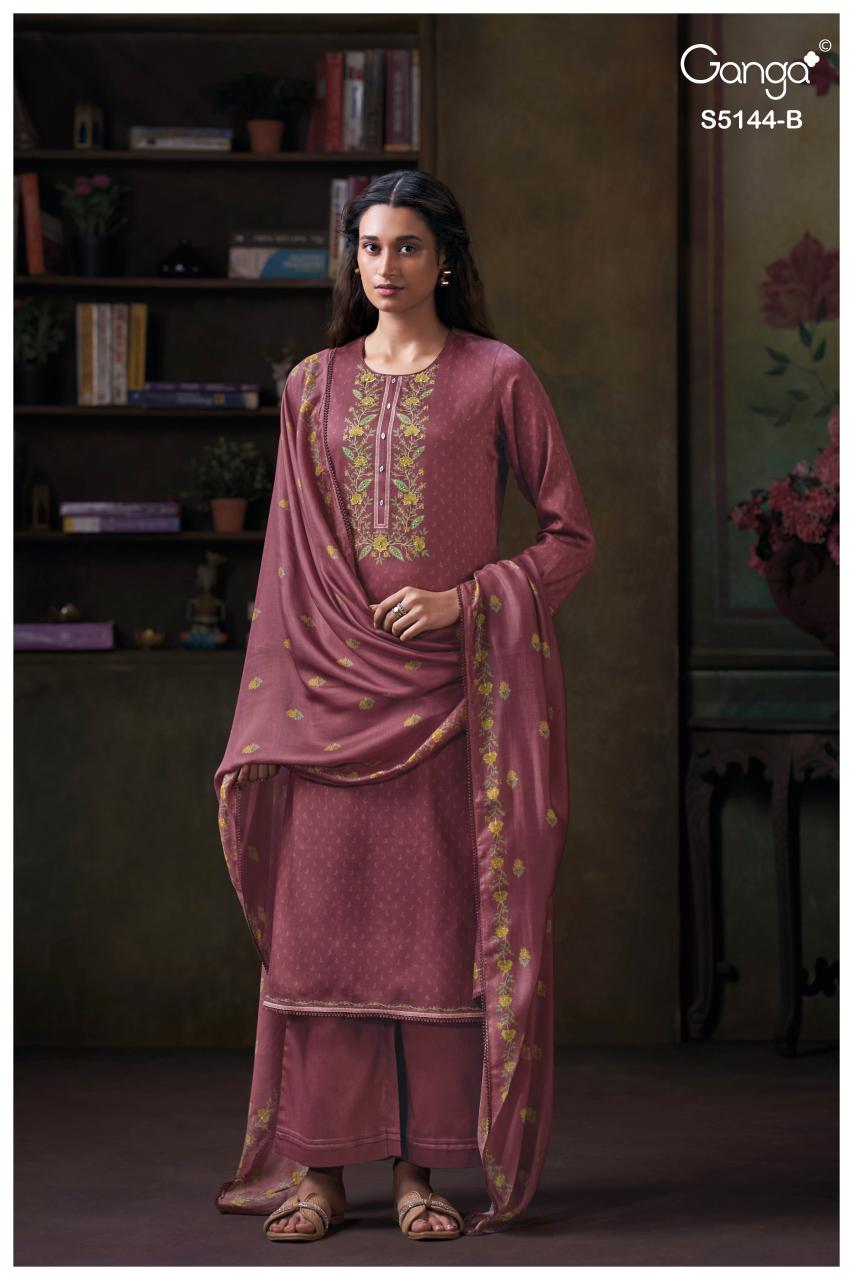 Ganga Terrie 5144 catalog wholesale latest salwar kameez designs catalogue