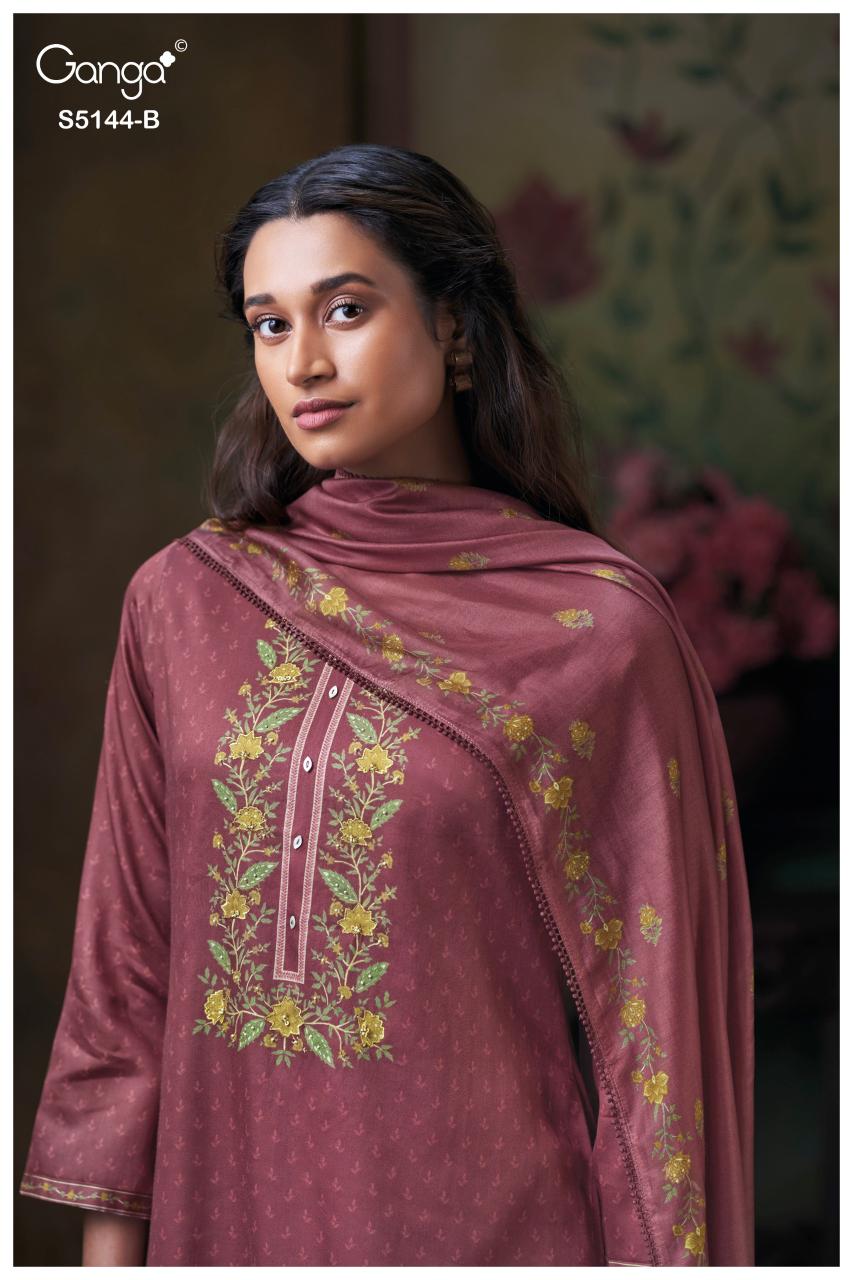 Ganga Terrie 5144 catalog wholesale latest salwar kameez designs catalogue