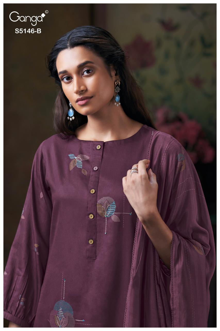 Ganga Vedvika 5146 catalog wholesale dealers of salwar kameez in mumbai