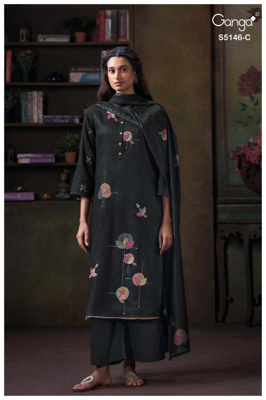 Ganga Vedvika 5146 catalog wholesale dealers of salwar kameez in mumbai