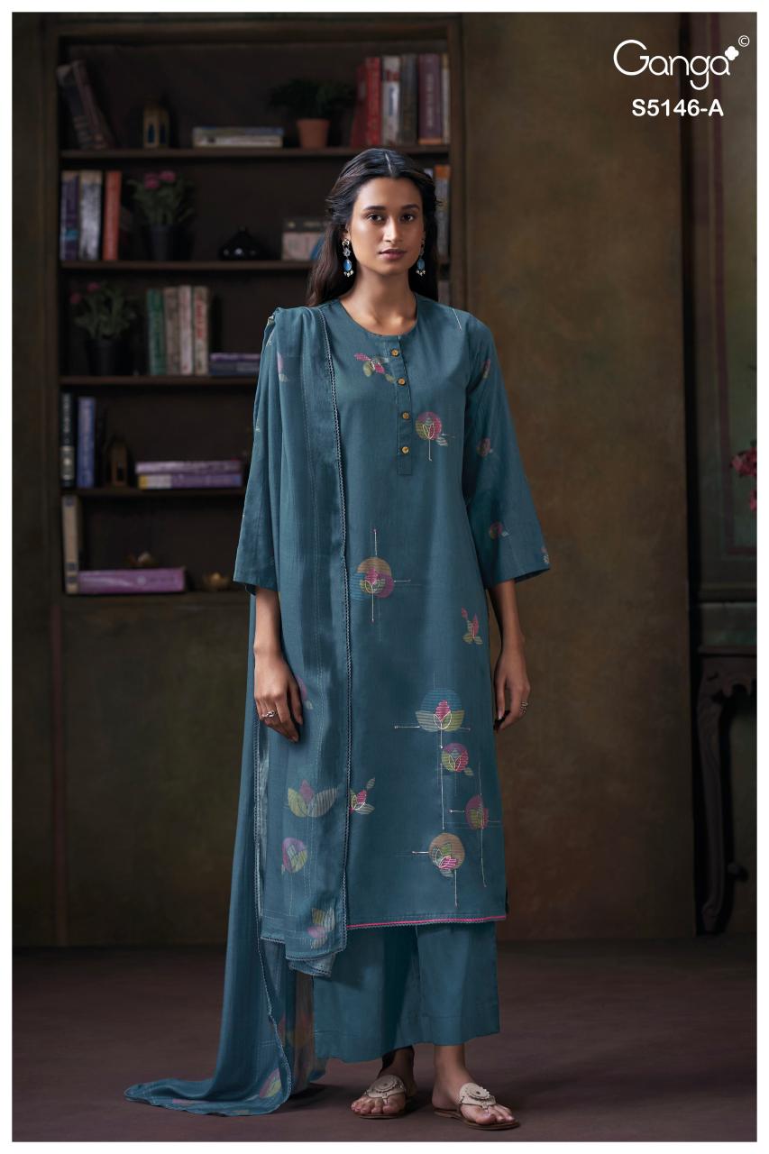 Ganga Vedvika 5146 catalog wholesale dealers of salwar kameez in mumbai
