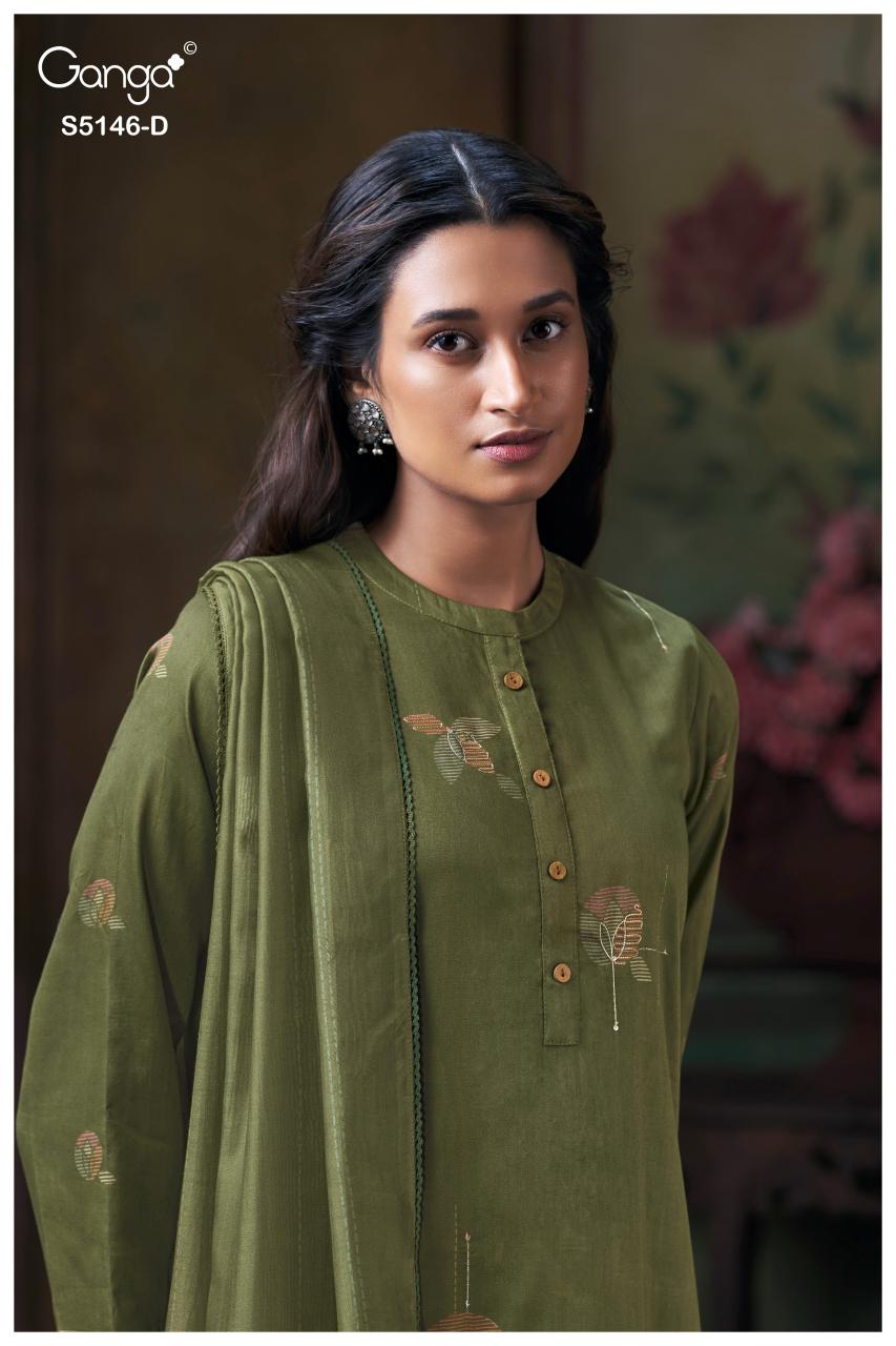 Ganga Vedvika 5146 catalog wholesale dealers of salwar kameez in mumbai