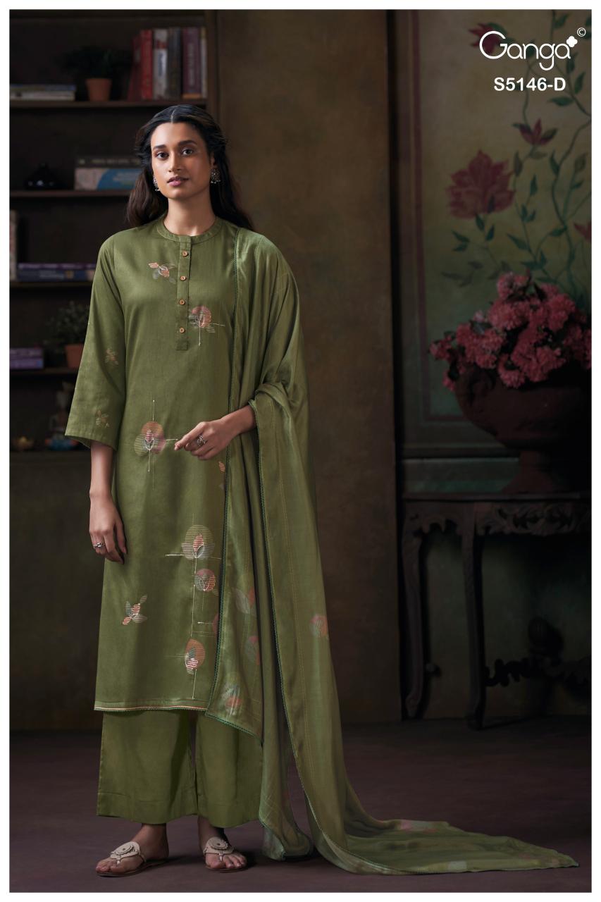 Ganga Vedvika 5146 catalog wholesale dealers of salwar kameez in mumbai