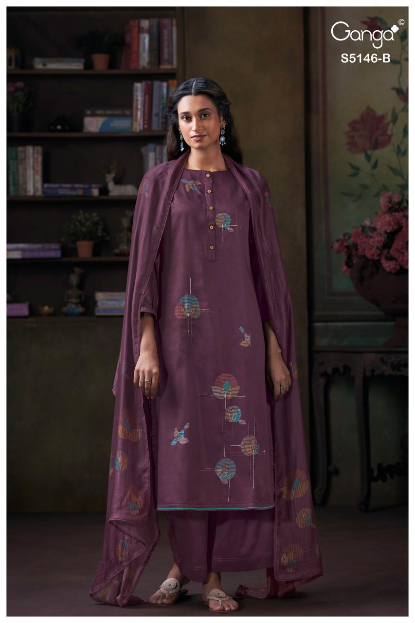 Ganga Vedvika 5146 catalog wholesale dealers of salwar kameez in mumbai