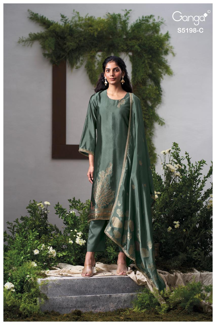 Ganga Viyati 5198 catalog wholesale indian salwar kameez