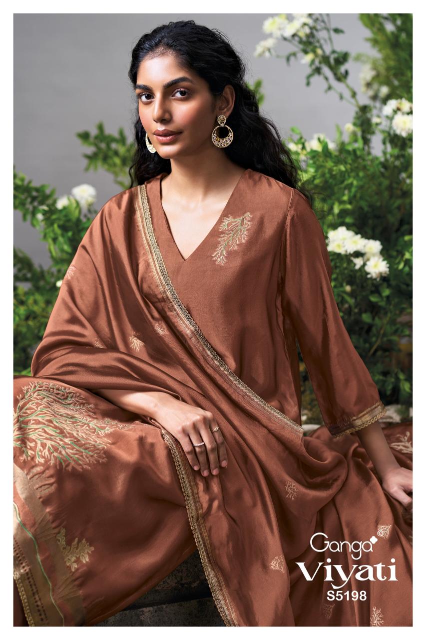 Ganga Viyati 5198 catalog wholesale indian salwar kameez