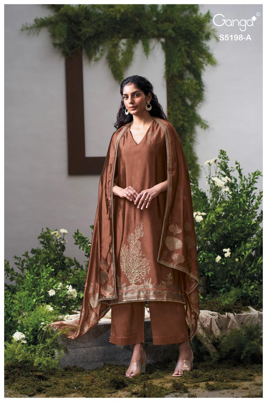 Ganga Viyati 5198 catalog wholesale indian salwar kameez