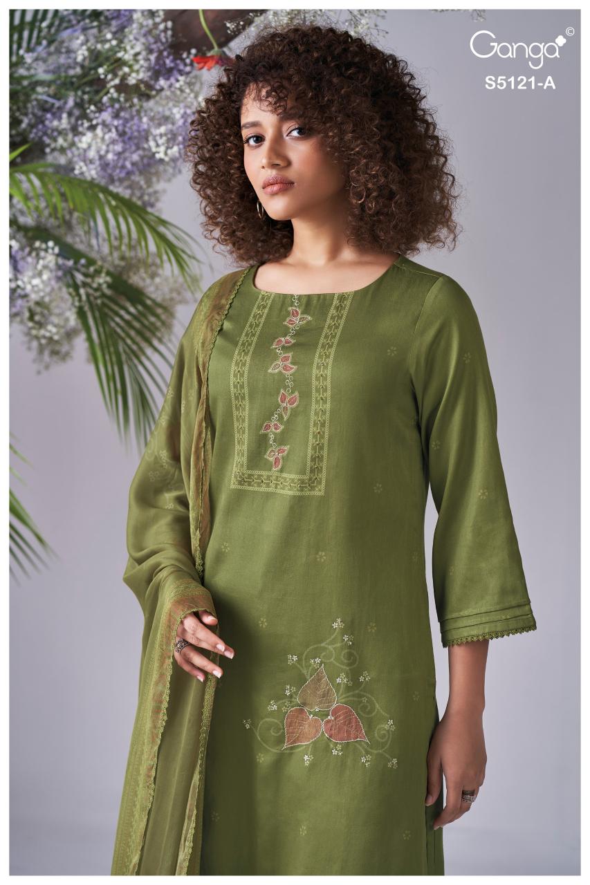 Ganga Yalini 5121 catalog top office wear wholesale brand salwar kameez