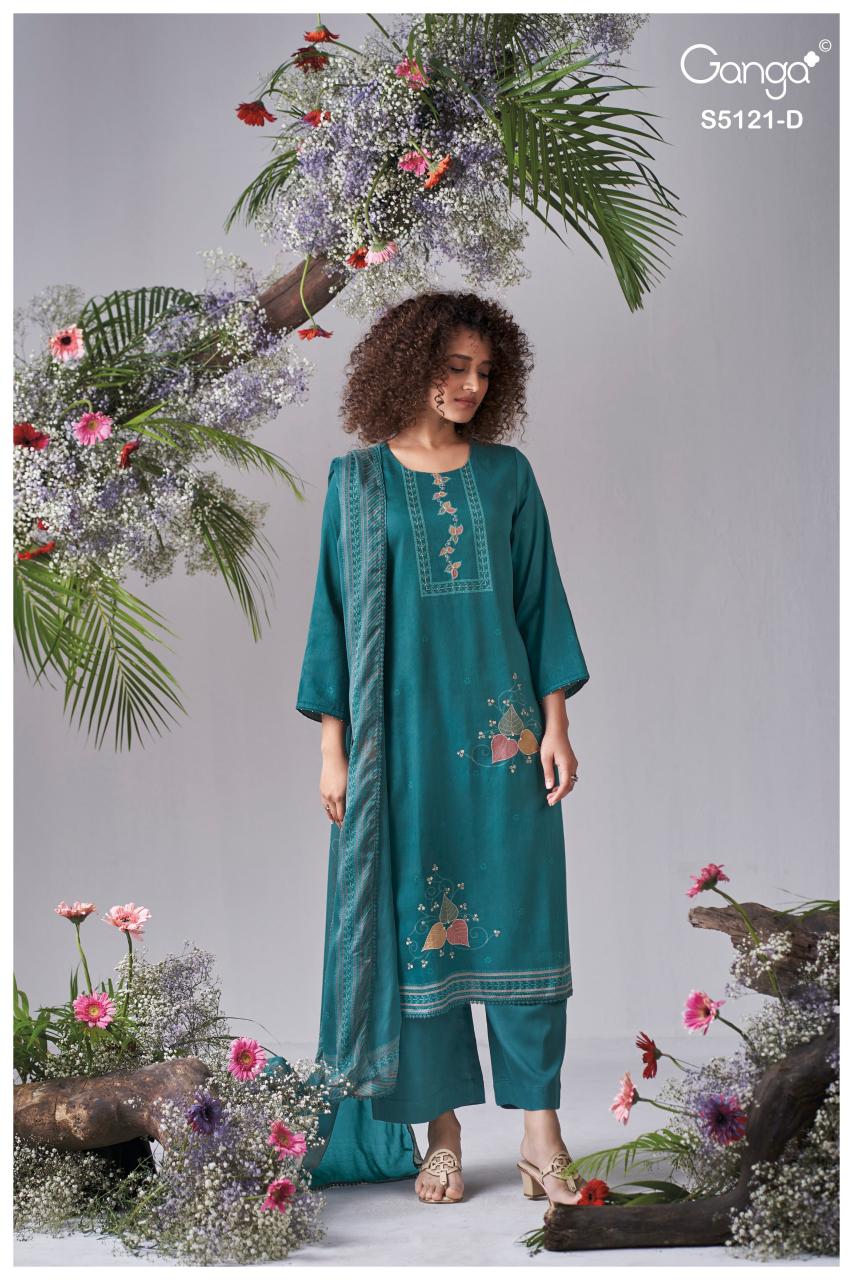 Ganga Yalini 5121 catalog top office wear wholesale brand salwar kameez