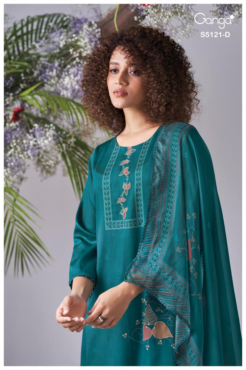 Ganga Yalini 5121 catalog top office wear wholesale brand salwar kameez