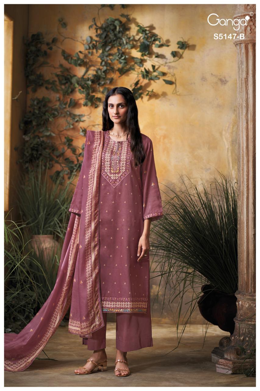 Ganga Yuvika 5147 catalog designer salwar kameez wholesale in kolkata