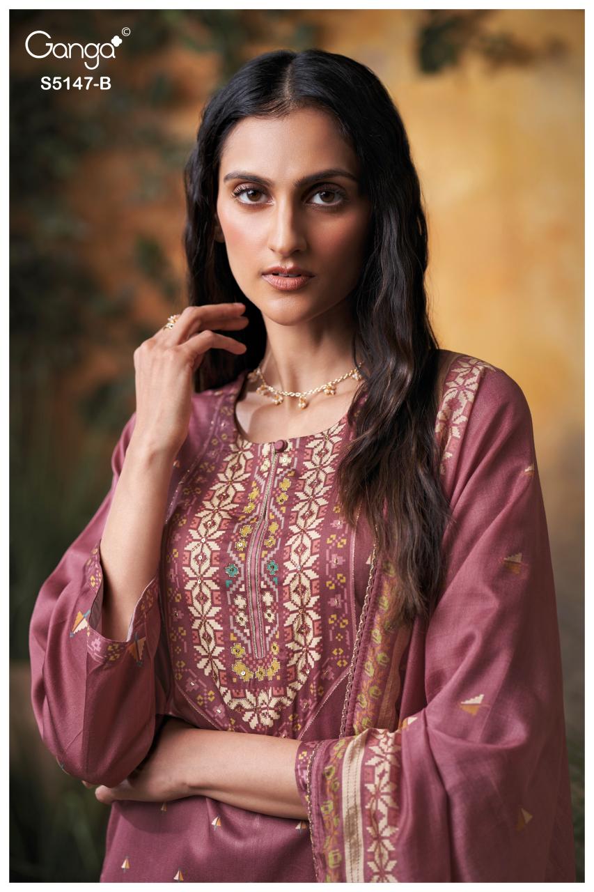 Ganga Yuvika 5147 catalog designer salwar kameez wholesale in kolkata