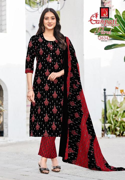 Ganpati Parul Vol-15 – Kurti Pant With Dupatta - Wholesale Catalog