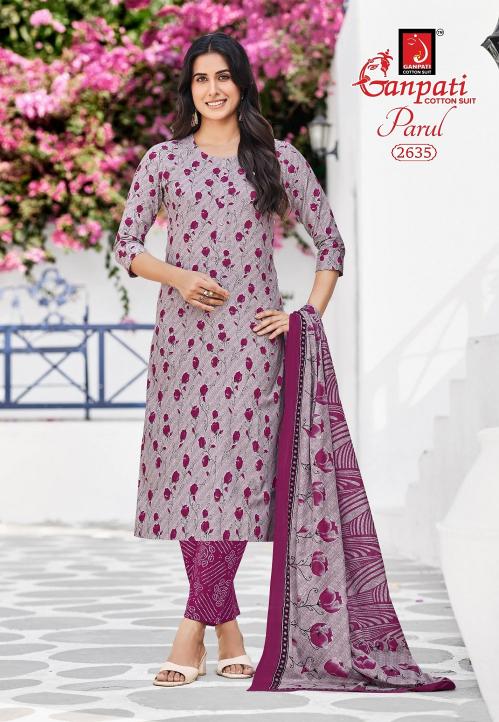 Ganpati Parul Vol-15 – Kurti Pant With Dupatta - Wholesale Catalog