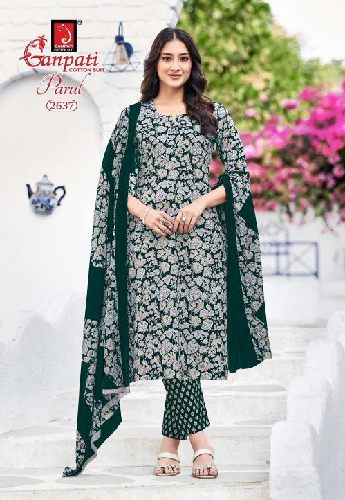 Ganpati Parul Vol-15 – Kurti Pant With Dupatta - Wholesale Catalog