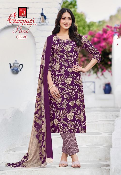 Ganpati Parul Vol-15 – Kurti Pant With Dupatta - Wholesale Catalog