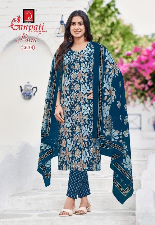 Ganpati Parul Vol-15 – Kurti Pant With Dupatta - Wholesale Catalog
