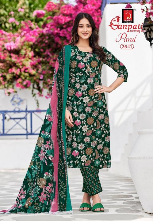 Ganpati Parul Vol-15 – Kurti Pant With Dupatta - Wholesale Catalog