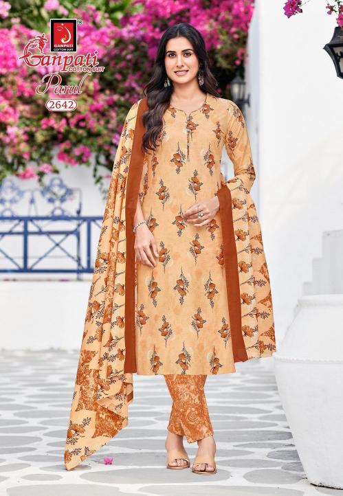 Ganpati Parul Vol-15 – Kurti Pant With Dupatta - Wholesale Catalog