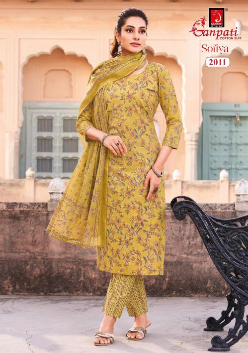 Ganpati Sofiya Vol-2 – Kurti Pant With Dupatta - Wholesale Catalog