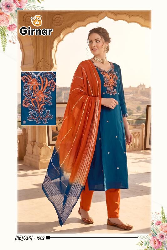 Girnar Melody vol 1 catalog kurtis wholesale in hyderabad
