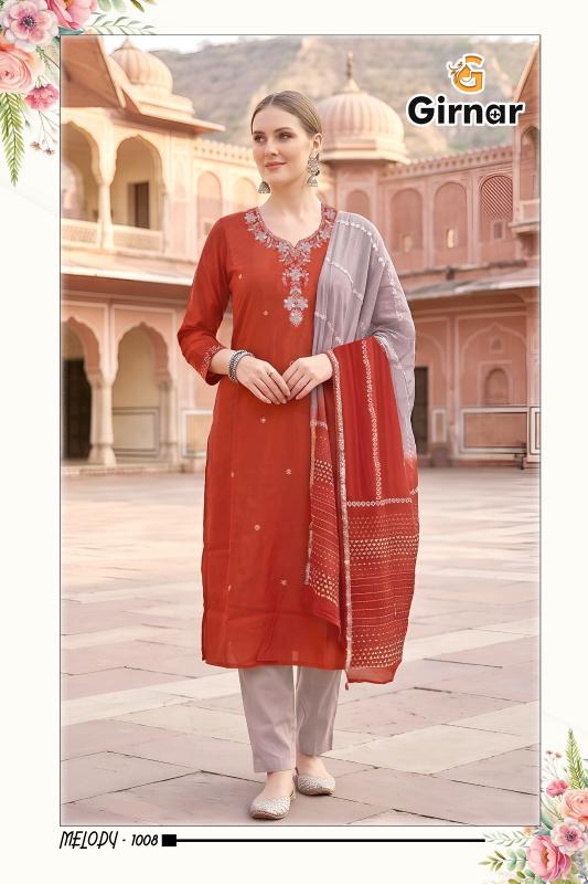Girnar Melody vol 1 catalog kurtis wholesale in hyderabad