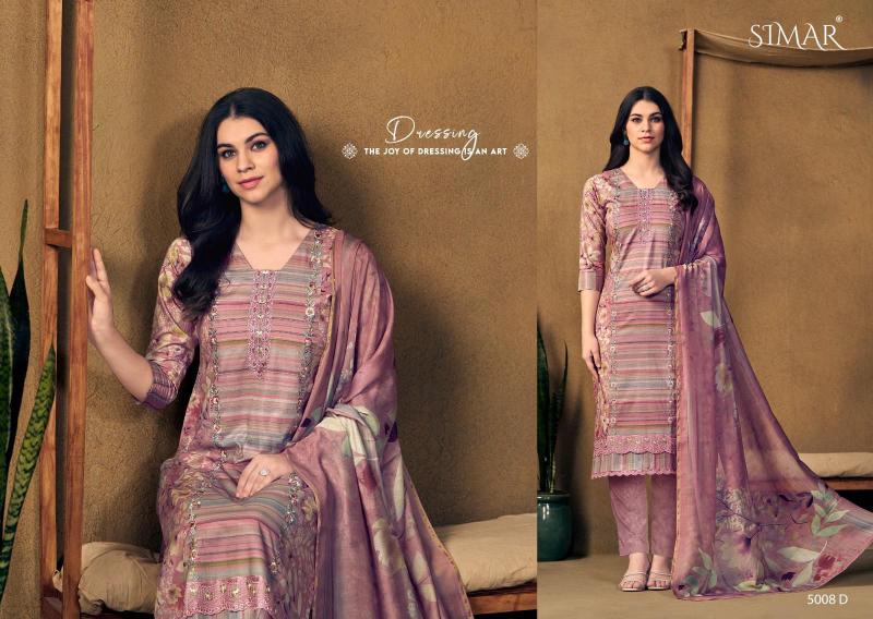 Glossy Simar Bani 5008 catalog salwar kameez wholesale ahmedabad