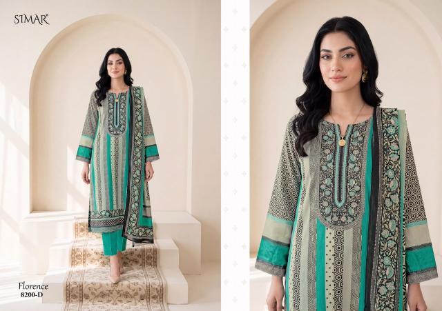 Glossy Simar Florence 8200 catalog wholesale dealers of salwar kameez in surat