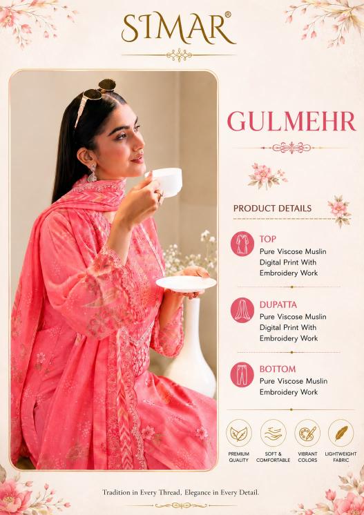 Glossy Simar Gulmehr 13180 catalog salwar kameez wholesale in kolkata