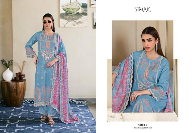 Glossy Simar Gulmehr 13180 catalog salwar kameez wholesale in kolkata
