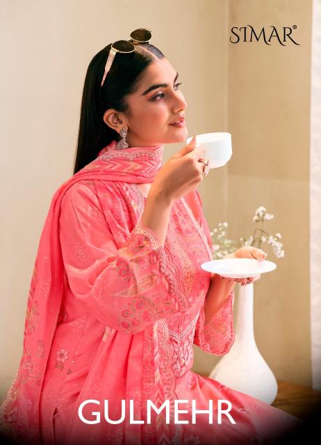 Glossy Simar Gulmehr 13180 catalog salwar kameez wholesale in kolkata