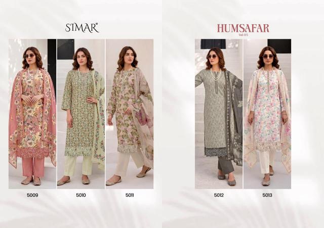 Glossy Simar Humsafar vol 5 catalog cheap salwar kameez wholesale