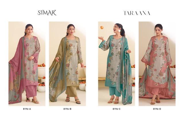 Glossy Simar Taraana 8196 catalog wholesale designer stylish salwar kameez