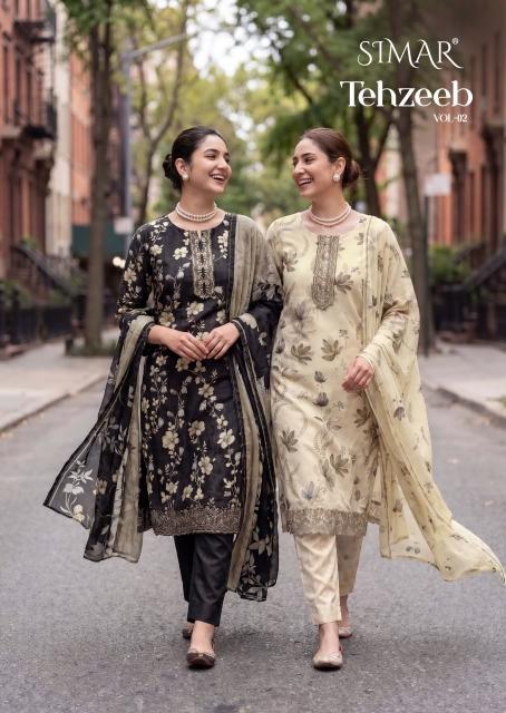 Glossy Simar Tehzeeb vol 2 8186 catalog wholesale salwar kameez market in bangalore