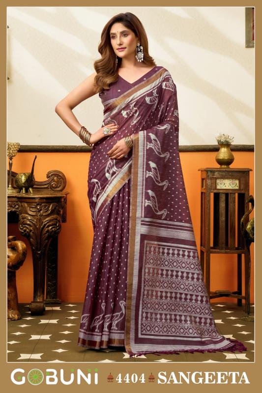 Gobuni Sangeeta catalog wholesale saree for business