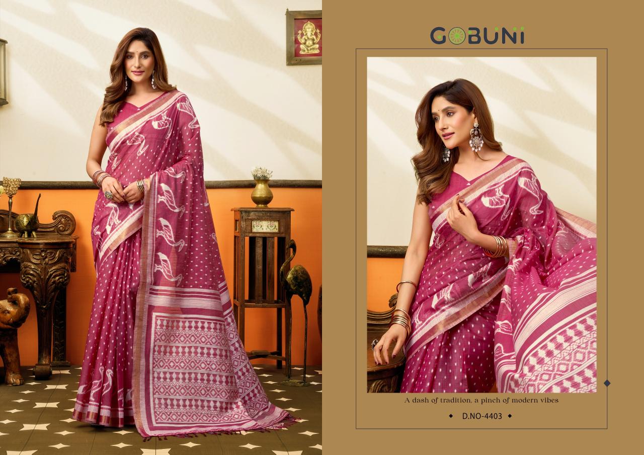 Gobuni Sangeeta catalog wholesale saree for business