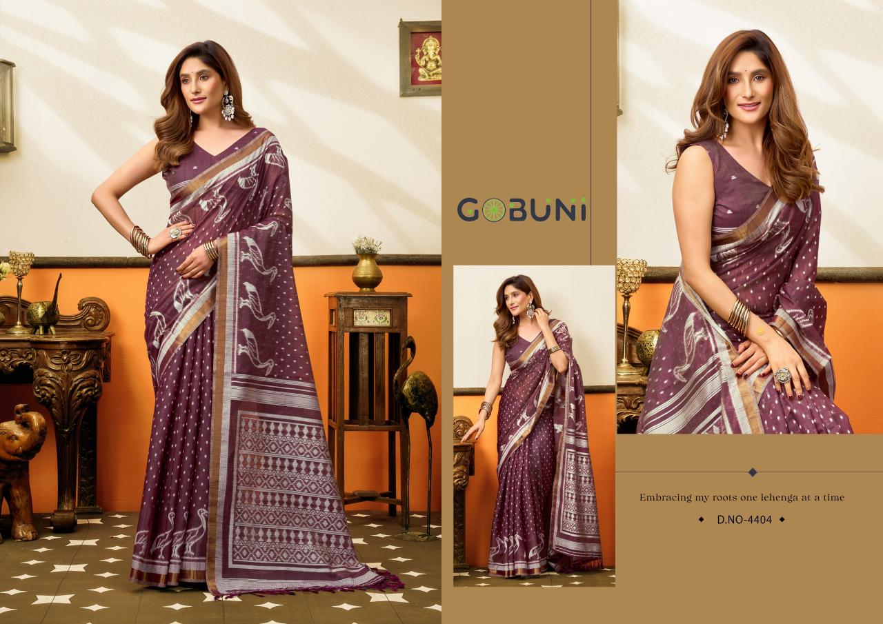 Gobuni Sangeeta catalog wholesale saree for business