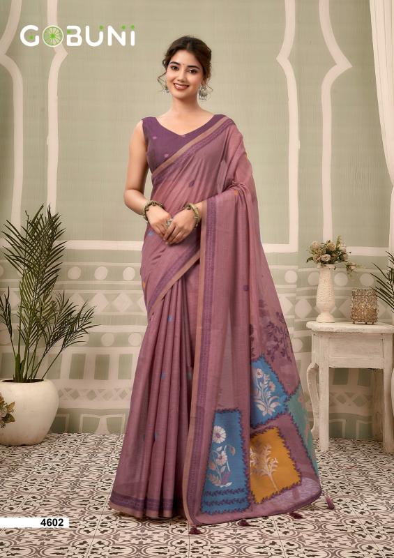 Gobuni Sushma catalog surat cotton sarees wholesale price list