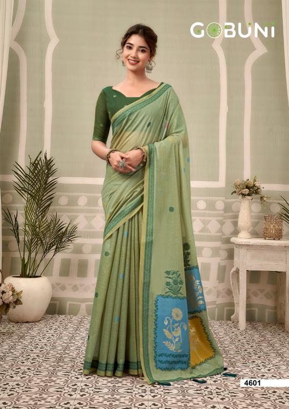 Gobuni Sushma catalog surat cotton sarees wholesale price list