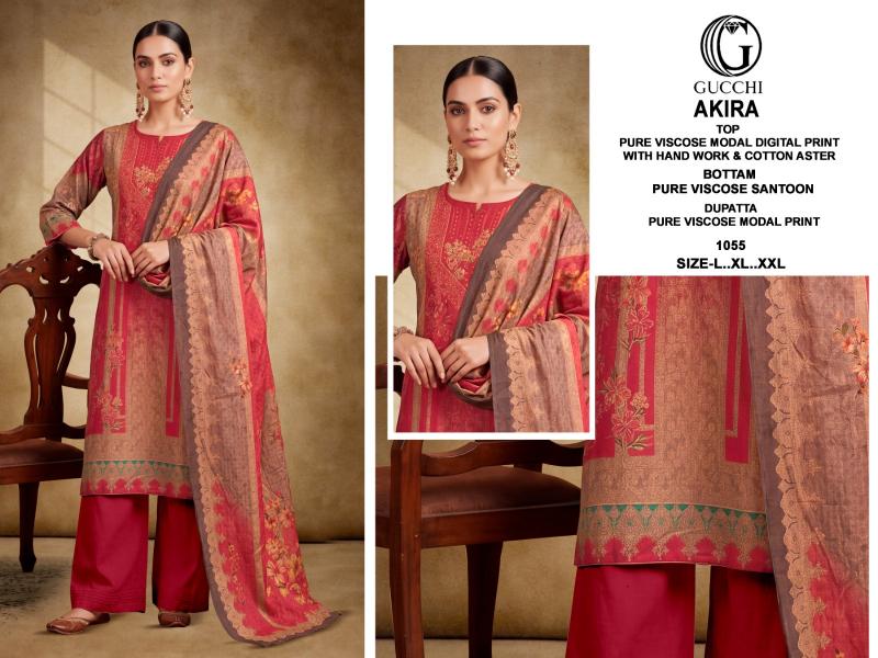 Gucchi Akira 1053 to 1060 catalog salwar kameez catalog wholesale