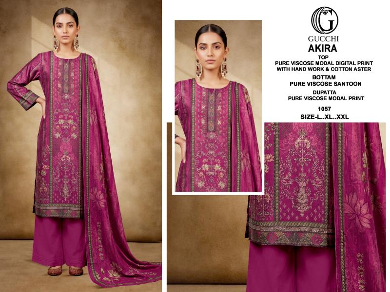 Gucchi Akira 1053 to 1060 catalog salwar kameez catalog wholesale