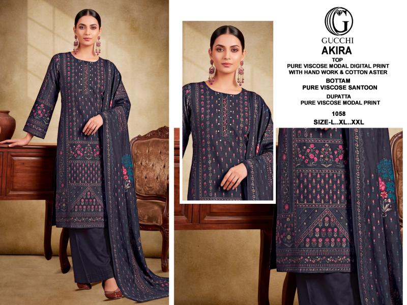 Gucchi Akira 1053 to 1060 catalog salwar kameez catalog wholesale