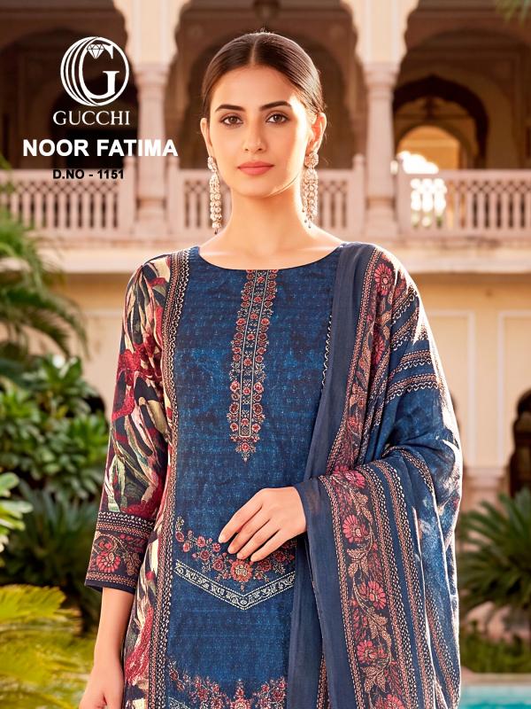 Gucchi Noor Fatima 1151 catalog wholesale clothing salwar kameez