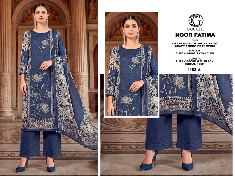 Gucchi Noor Fatima 1153 catalog patiala salwar kameez wholesale