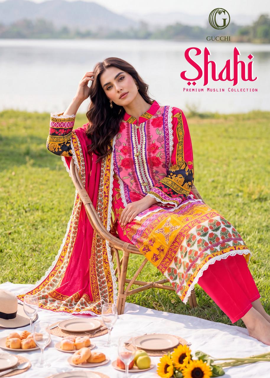 Gucchi Shahi 1101 catalog readymade salwar kameez online wholesale