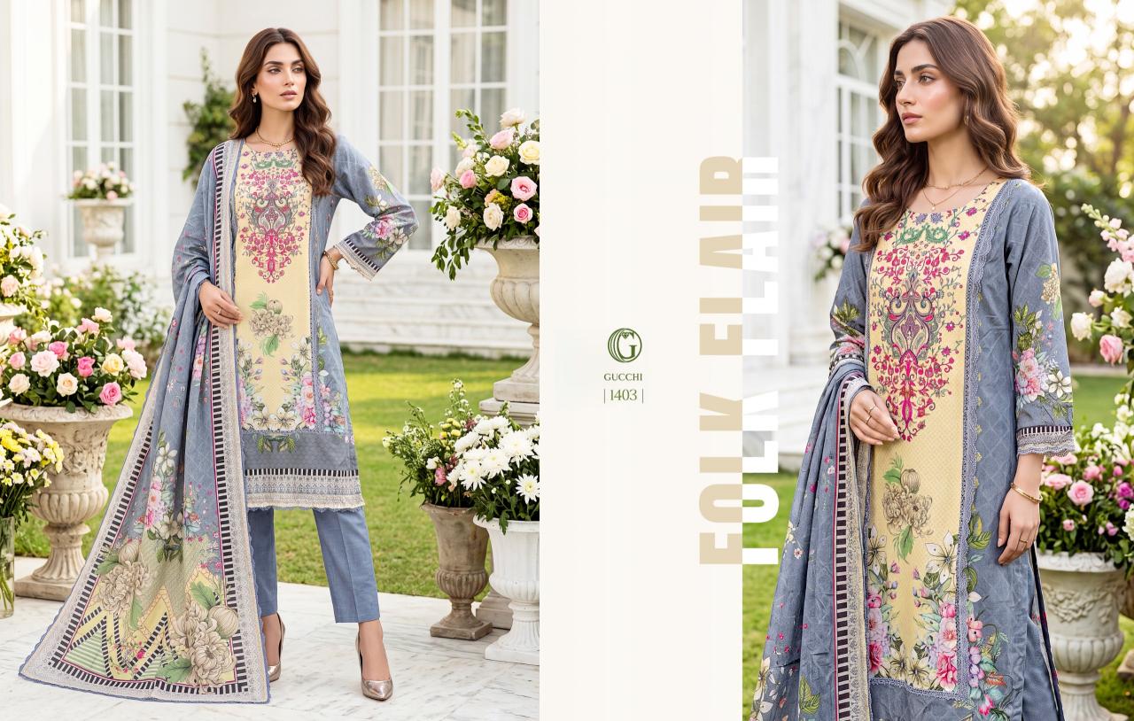 Gucchi Shahi 1401 catalog readymade salwar kameez wholesale in surat