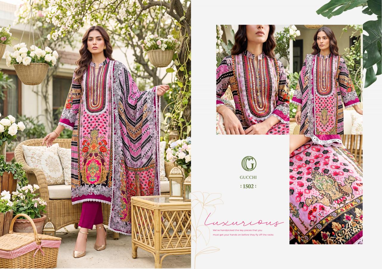 Gucchi Shahi 1501 catalog readymade salwar kameez wholesaler surat